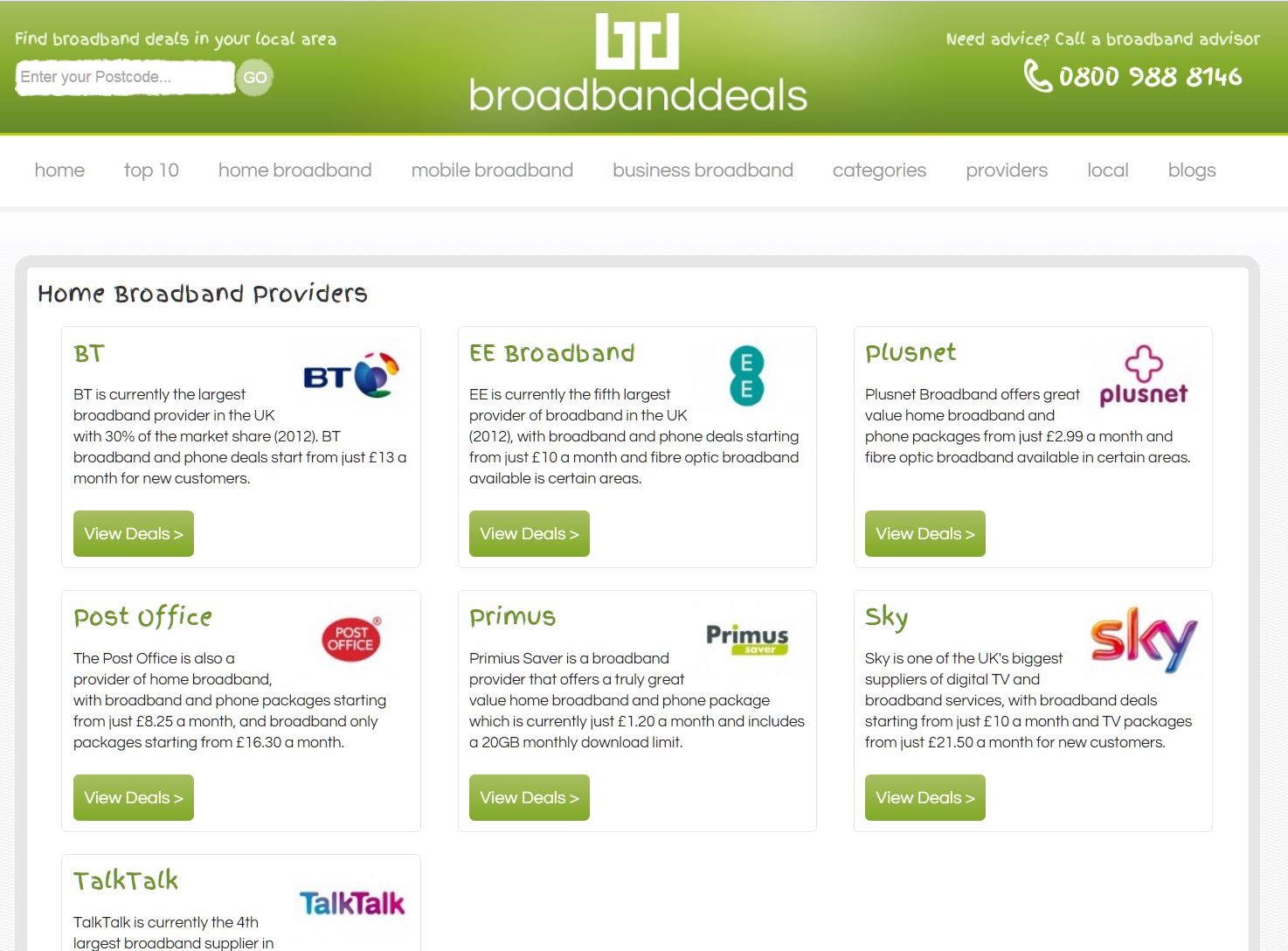 Broadband Deals