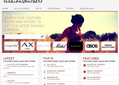 Fashion Vouchers