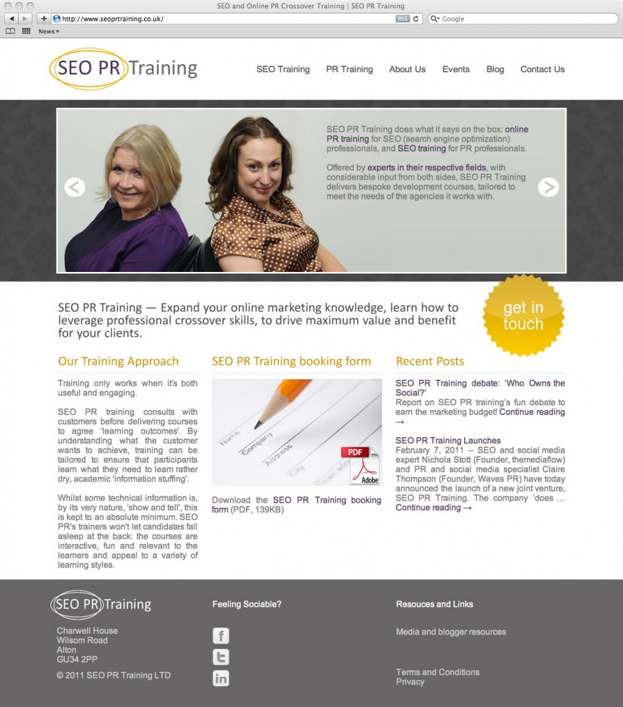 SEO PR Training